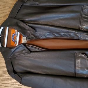 Cooper A-2 Flight Bomber Jacket. Brown Leather Commemorative Air Force Men's 44R